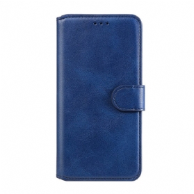 Flip Case Für Samsung Galaxy M32 Klassisch