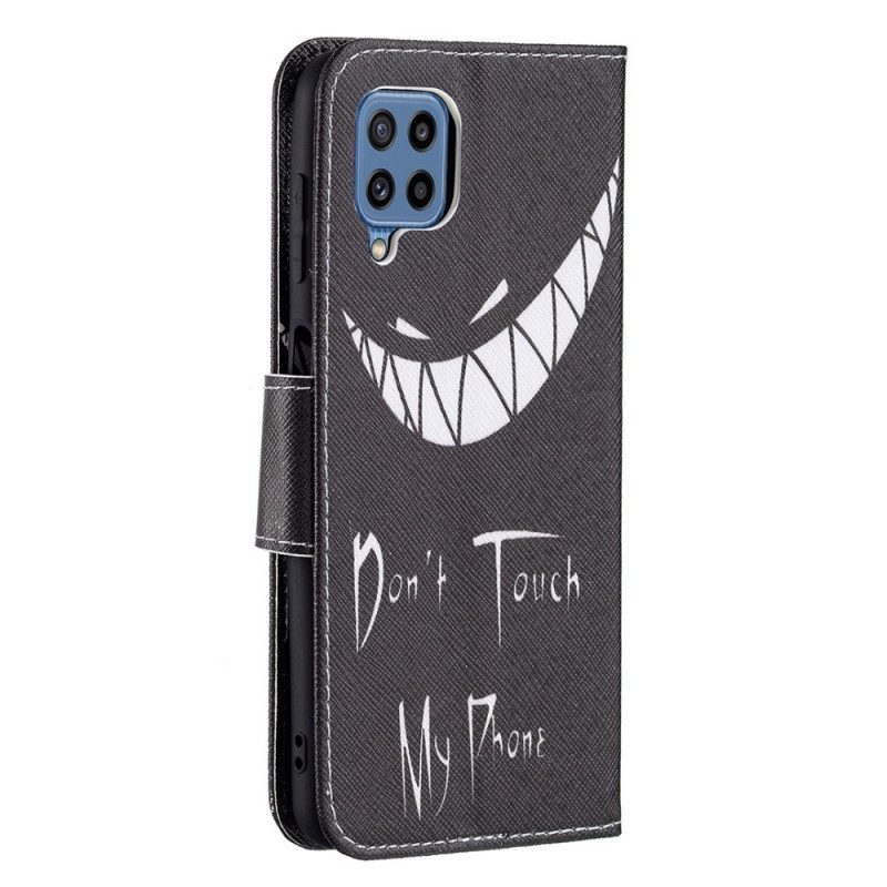 Flip Case Für Samsung Galaxy M32 Teufelstelefon