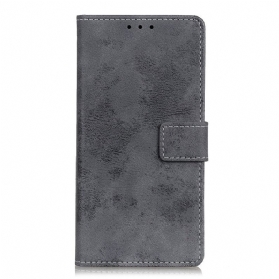 Flip Case Für Samsung Galaxy M32 Vintage-kunstleder