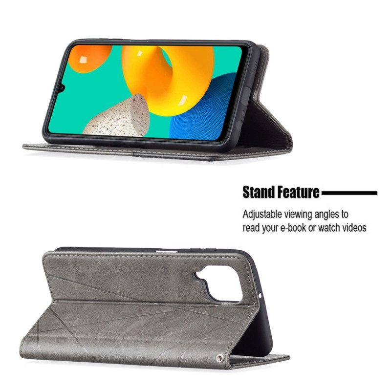 Schutzhülle Für Samsung Galaxy M32 Flip Case Künstlerstil