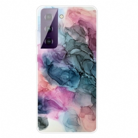 Hülle Für Samsung Galaxy S21 Plus 5G Aquarell-kunstwerk