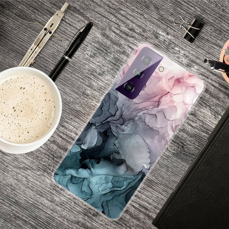 Hülle Für Samsung Galaxy S21 Plus 5G Aquarell-kunstwerk