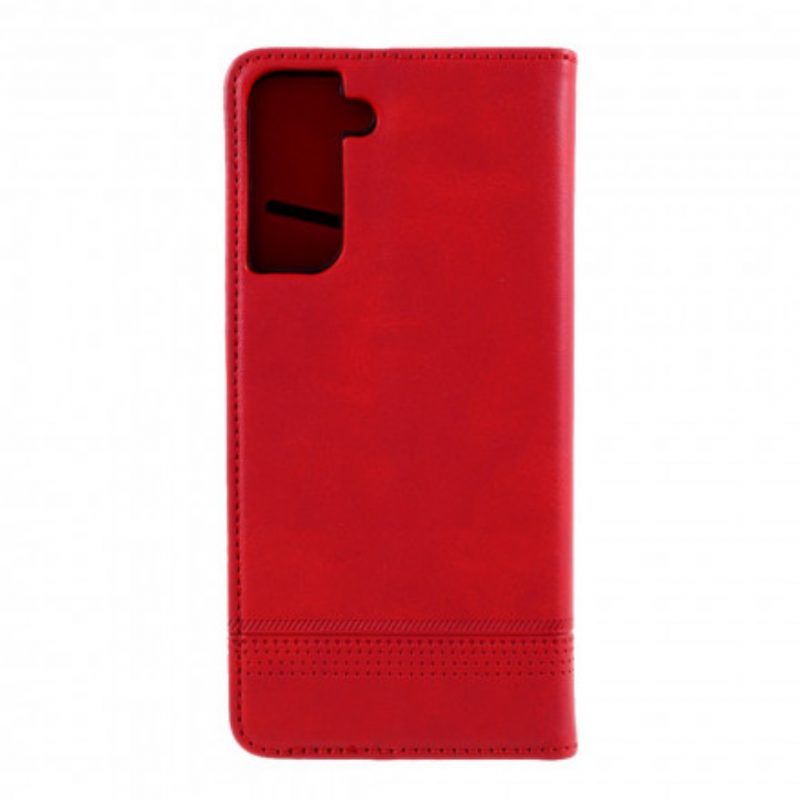 Schutzhülle Für Samsung Galaxy S21 Plus 5G Flip Case Azns Leder-styling