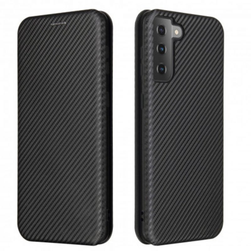 Schutzhülle Für Samsung Galaxy S21 Plus 5G Flip Case Kohlefaser