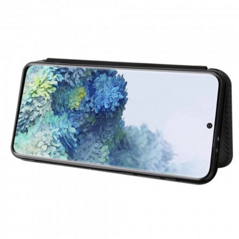 Schutzhülle Für Samsung Galaxy S21 Plus 5G Flip Case Kohlefaser