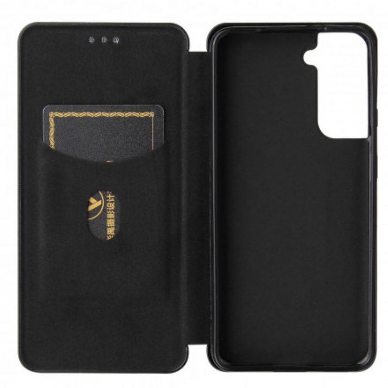 Schutzhülle Für Samsung Galaxy S21 Plus 5G Flip Case Kohlefaser