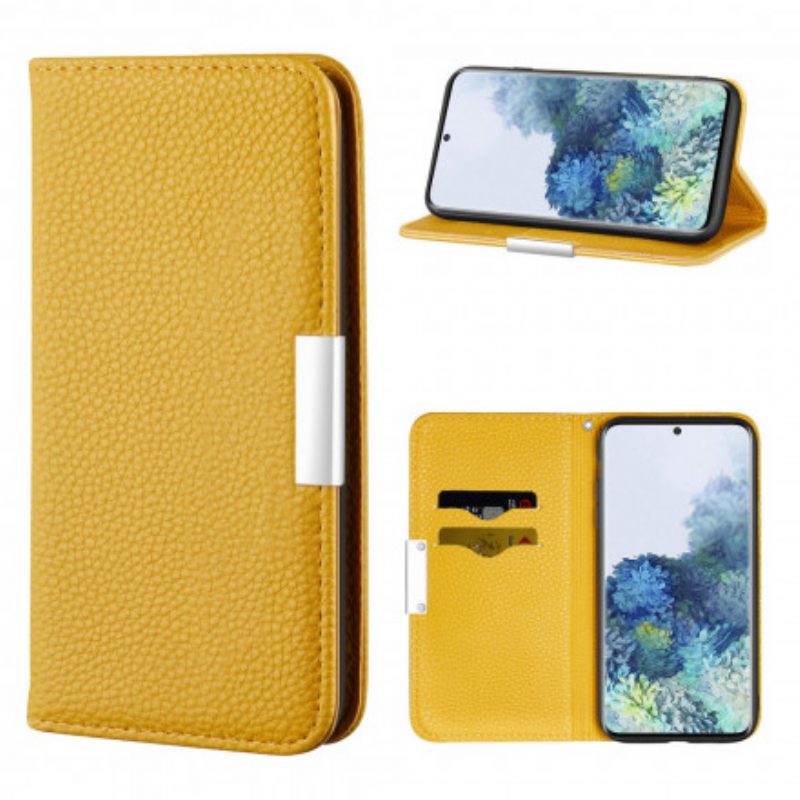 Schutzhülle Für Samsung Galaxy S21 Plus 5G Flip Case Kunstleder Litschi Ultra Chic