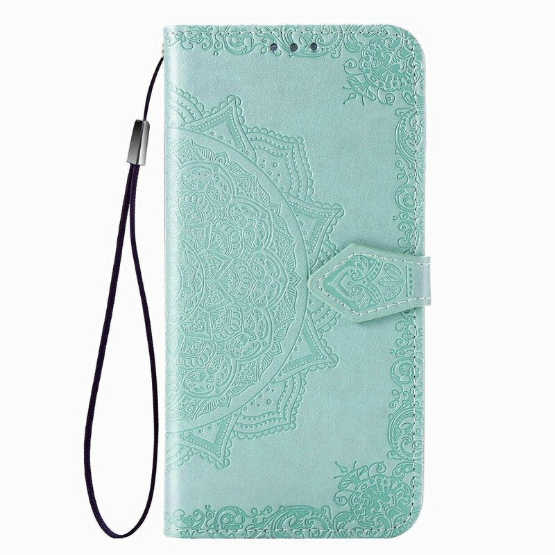 Flip Case Für Samsung Galaxy M21 Mandala-mittelalter