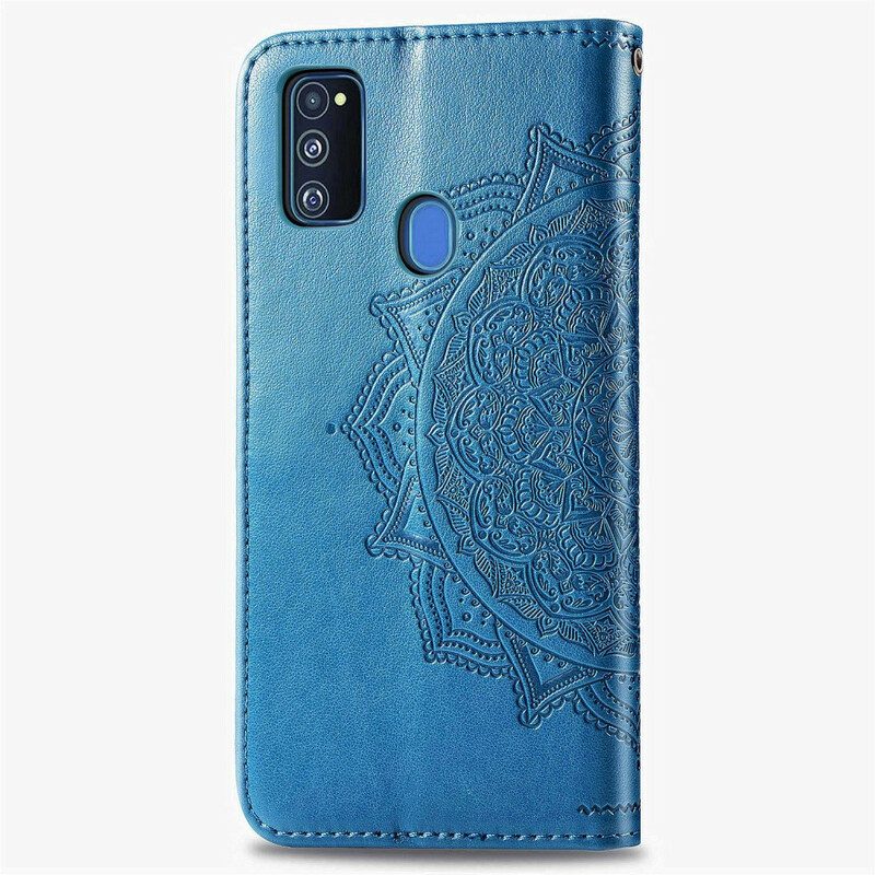 Flip Case Für Samsung Galaxy M21 Mandala-mittelalter