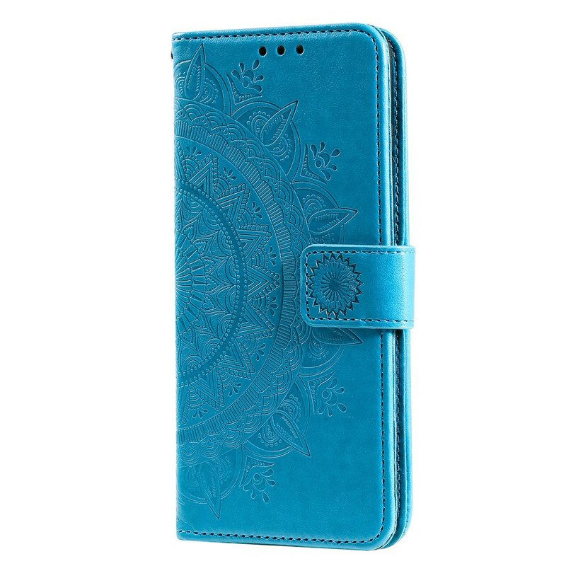 Flip Case Für Samsung Galaxy M21 Sonnenmandala