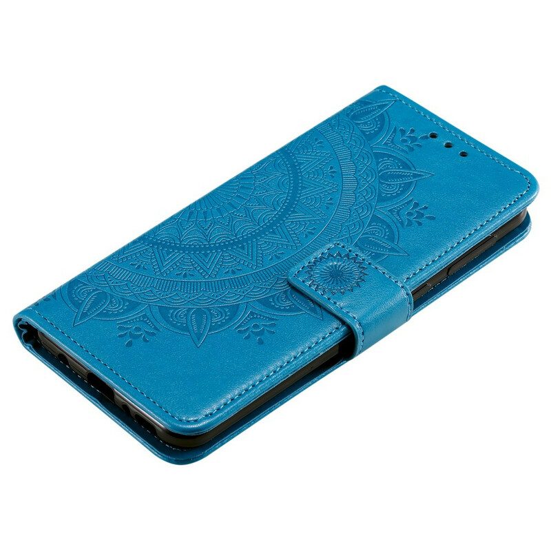 Flip Case Für Samsung Galaxy M21 Sonnenmandala