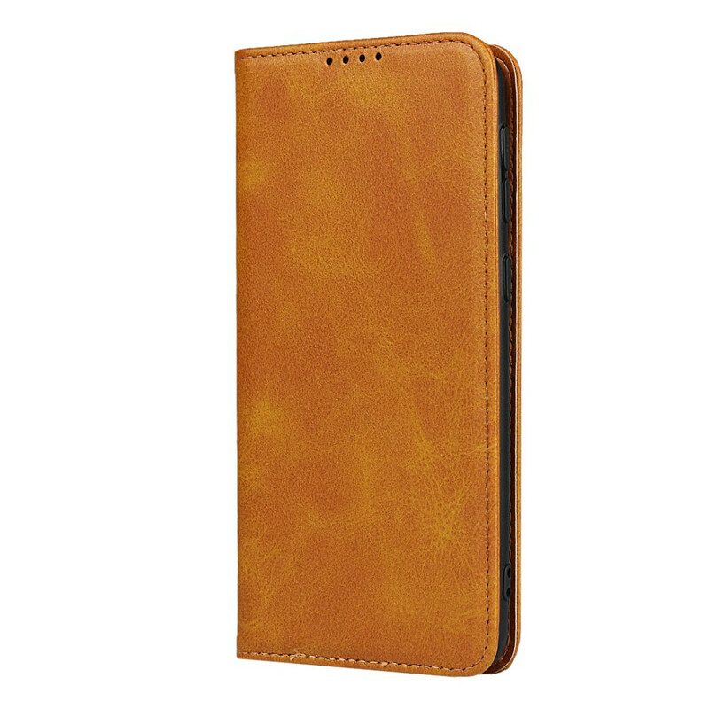 Schutzhülle Für Samsung Galaxy M21 Flip Case Elegantes Spaltleder