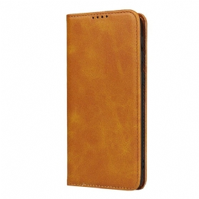 Schutzhülle Für Samsung Galaxy M21 Flip Case Elegantes Spaltleder