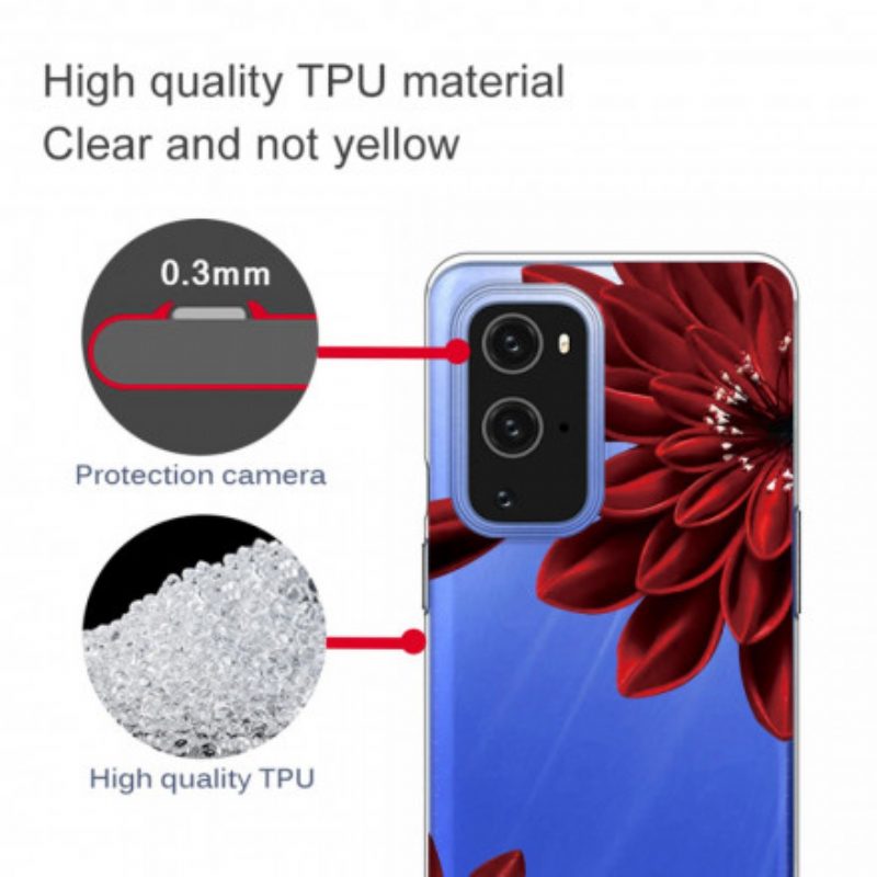 Handyhülle Für OnePlus 9 Wilde Blumen