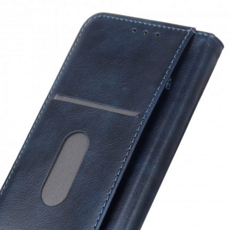 Schutzhülle Für OnePlus 9 Flip Case Litschi-spaltleder