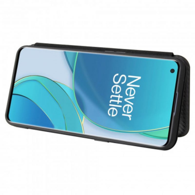 Schutzhülle Für OnePlus 9 Flip Case Silikonkohlenstoff