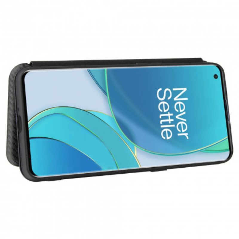 Schutzhülle Für OnePlus 9 Flip Case Silikonkohlenstoff