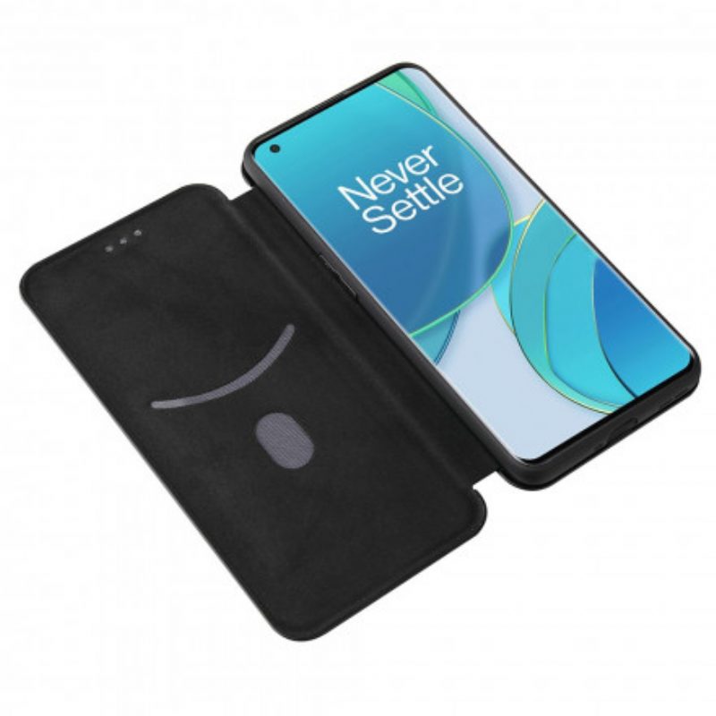 Schutzhülle Für OnePlus 9 Flip Case Silikonkohlenstoff