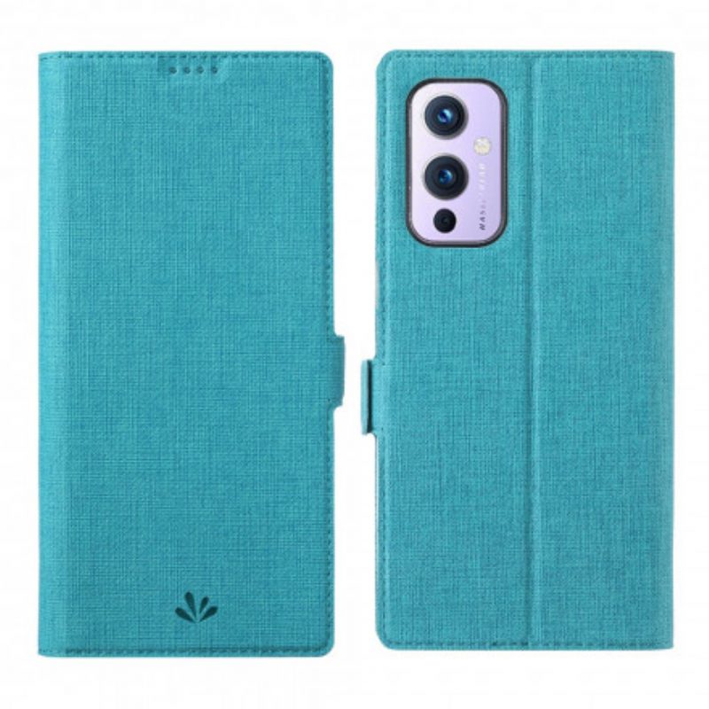 Schutzhülle Für OnePlus 9 Flip Case Strukturiertes Vili Dmx