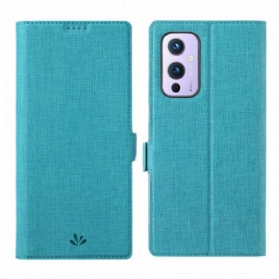 Schutzhülle Für OnePlus 9 Flip Case Strukturiertes Vili Dmx