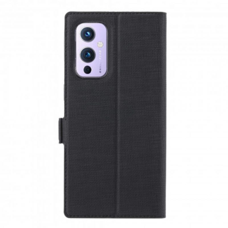 Schutzhülle Für OnePlus 9 Flip Case Strukturiertes Vili Dmx