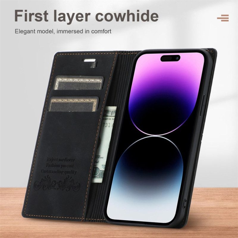 Flip Case Für iPhone 16 Pro Magnetverschluss