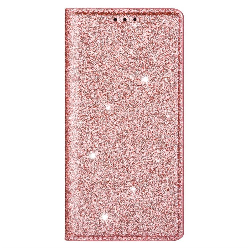 Flip Case iPhone 16 Pro Glitzer