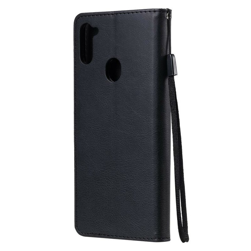 Flip Case Für Samsung Galaxy M11 Kunstleder-standard