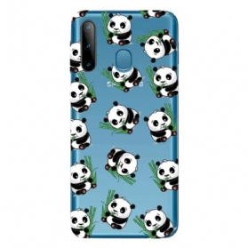 Hülle Für Samsung Galaxy M11 Top Pandas-spaß