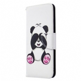 Lederhüllen Für Samsung Galaxy M11 Panda-spaß