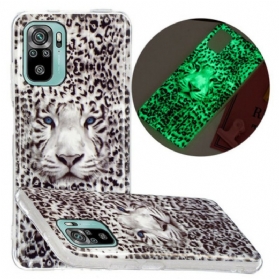 Handyhülle Für Poco M5s Leopard Fluoreszierend