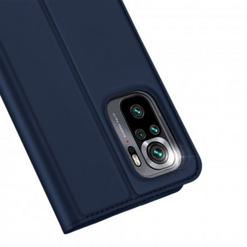 Schutzhülle Für Poco M5s Flip Case Skin Pro Dux Ducis