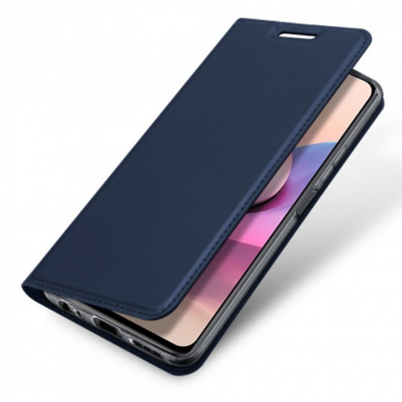 Schutzhülle Für Poco M5s Flip Case Skin Pro Dux Ducis