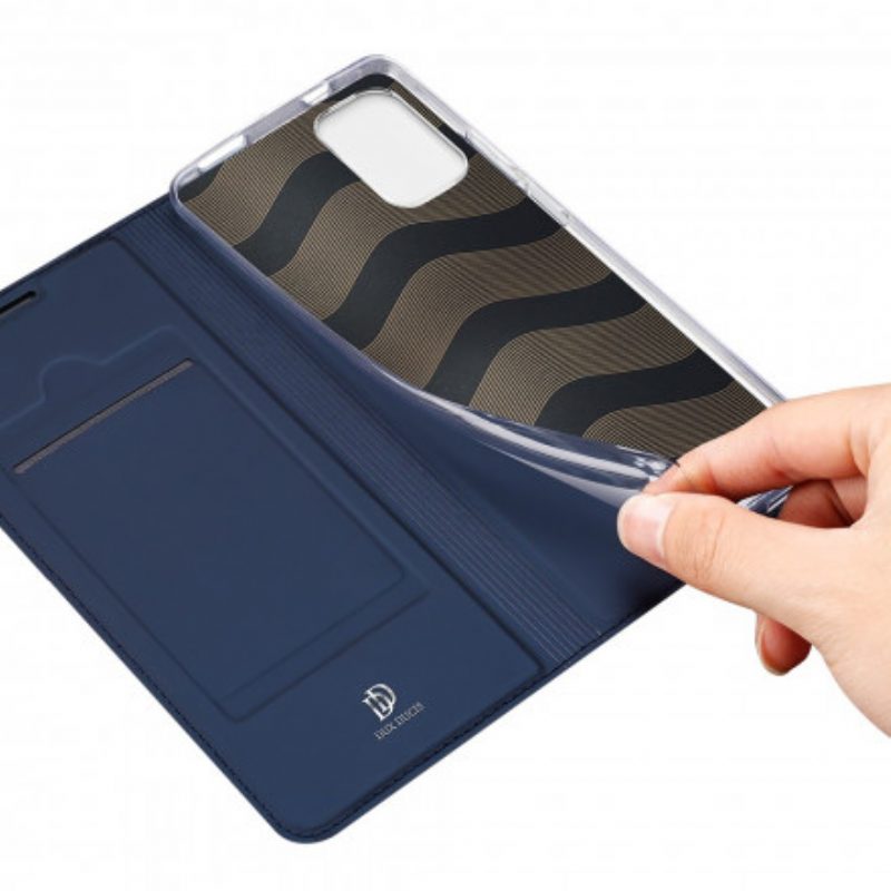 Schutzhülle Für Poco M5s Flip Case Skin Pro Dux Ducis