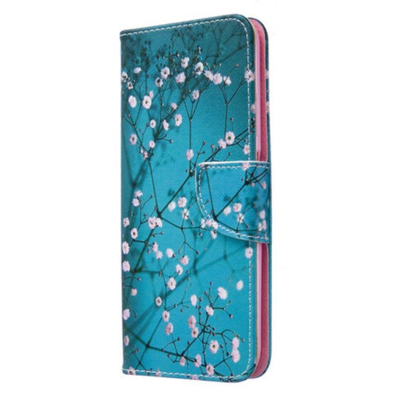 Flip Case Für Huawei P40 Lite Blütenbaum