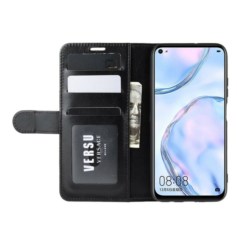 Flip Case Für Huawei P40 Lite Klassischer Verschluss