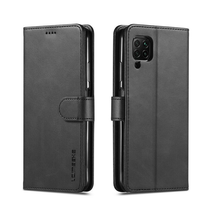 Flip Case Für Huawei P40 Lite Lc.imeeke Ledereffekt