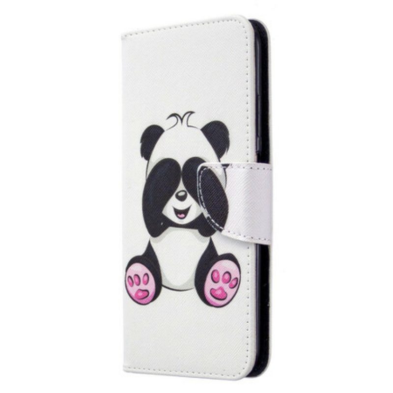 Flip Case Für Huawei P40 Lite Panda-spaß