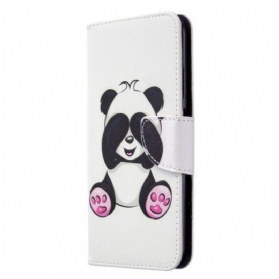 Flip Case Für Huawei P40 Lite Panda-spaß