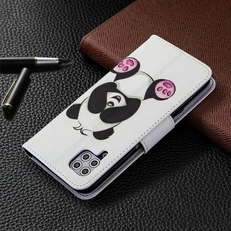 Flip Case Für Huawei P40 Lite Panda-spaß