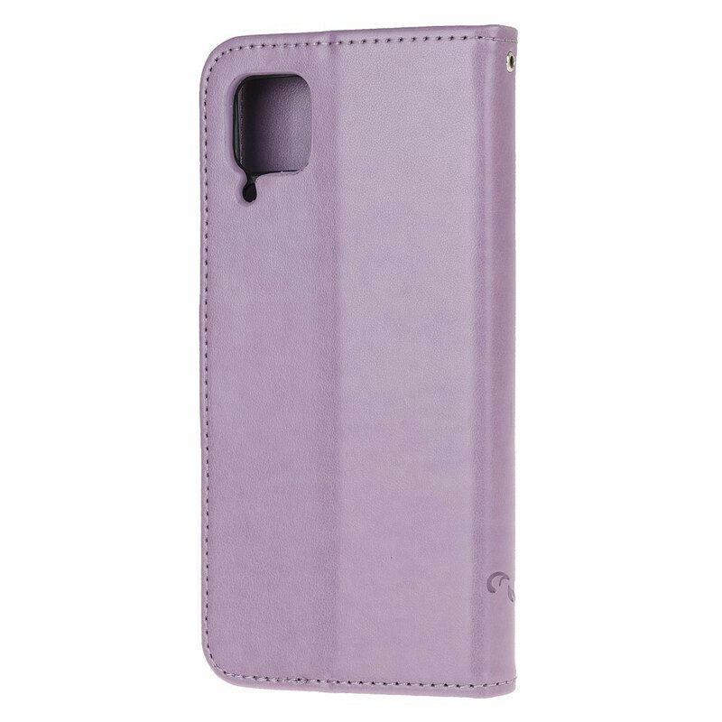 Flip Case Für Huawei P40 Lite Verzauberte Schmetterlinge