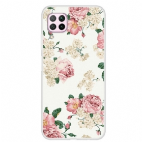 Hülle Für Huawei P40 Lite Freiheitsblumen