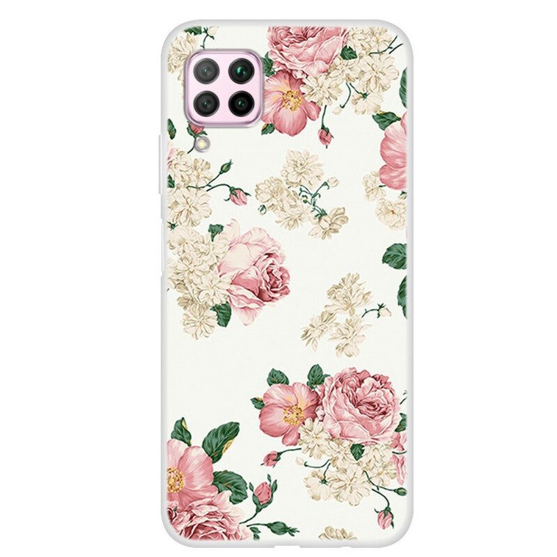 Hülle Für Huawei P40 Lite Freiheitsblumen