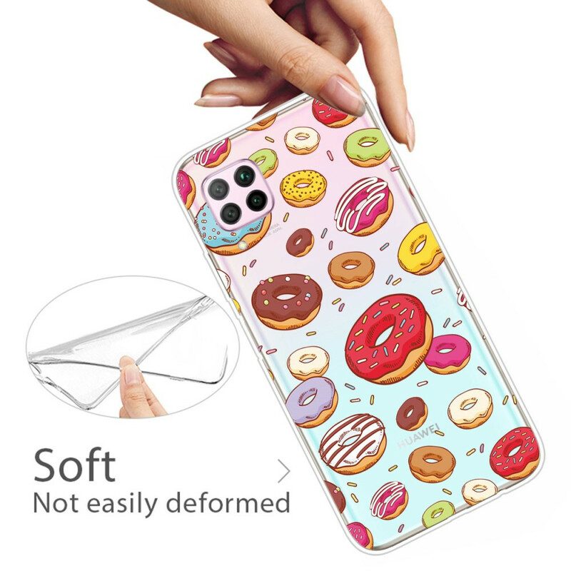 Hülle Für Huawei P40 Lite Ich Liebe Donuts