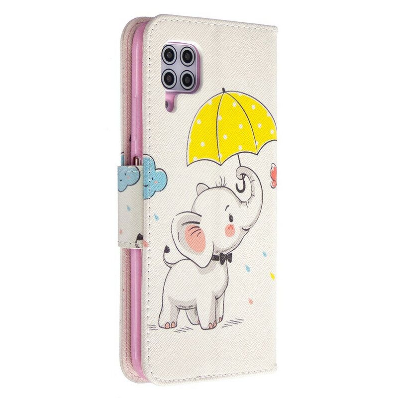 Lederhüllen Für Huawei P40 Lite Baby Elefant