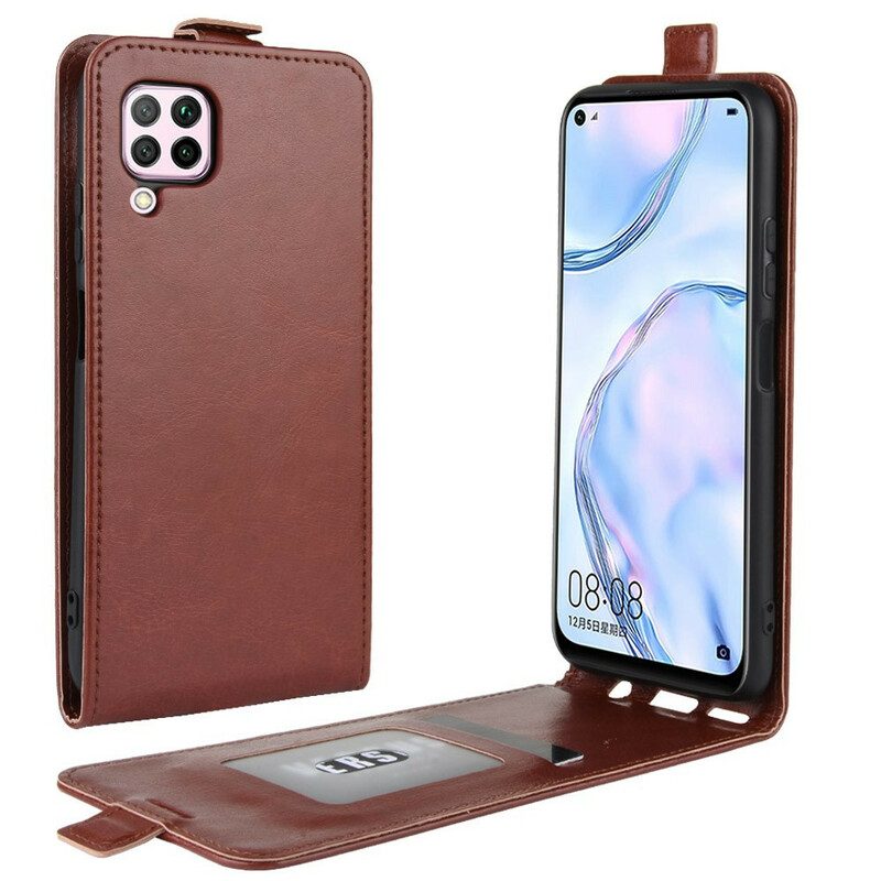 Lederhüllen Für Huawei P40 Lite Flip Case Faltbar