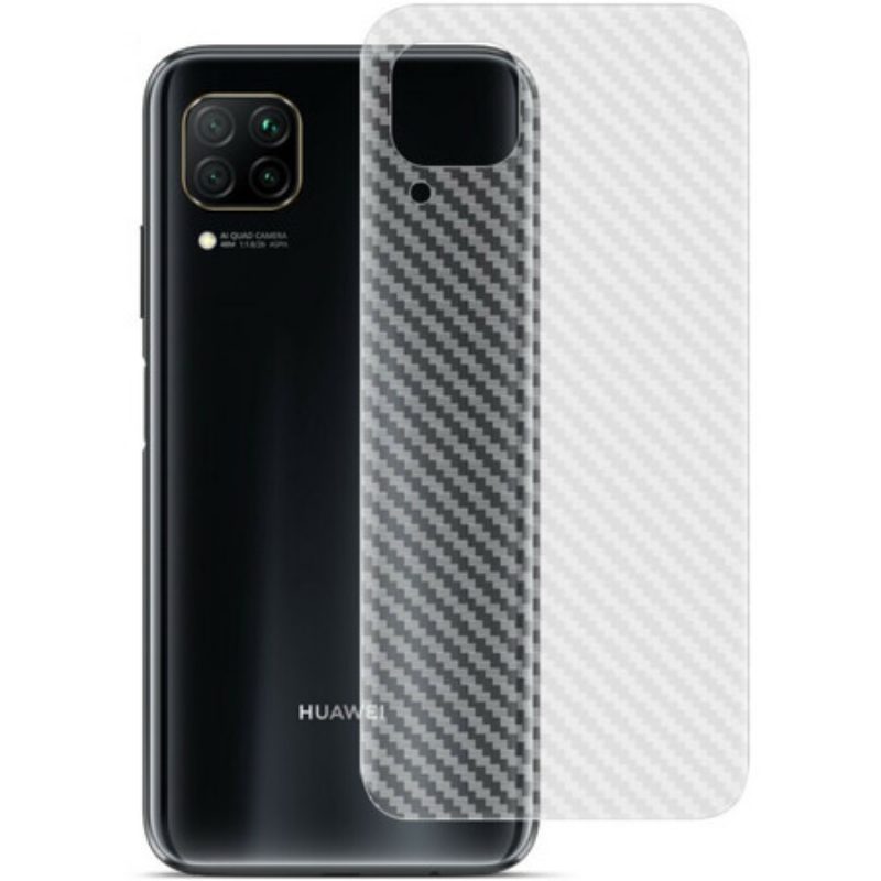 Rückseitenfolie Für Huawei P40 Lite Style Carbon Imak