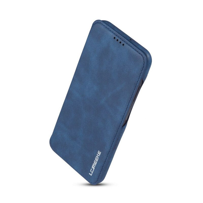 Schutzhülle Für Huawei P40 Lite Flip Case Lc.imeeke Ledereffekt