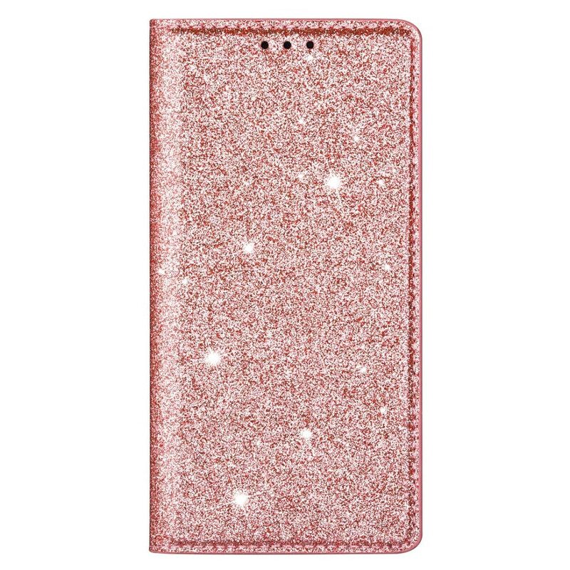 Schutzhülle Für Huawei P40 Lite Flip Case Pailletten-stil