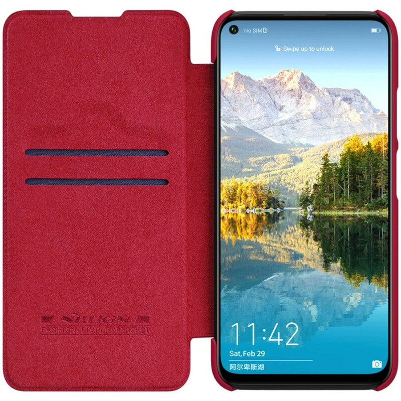 Schutzhülle Für Huawei P40 Lite Flip Case Qin-serie Nillkin